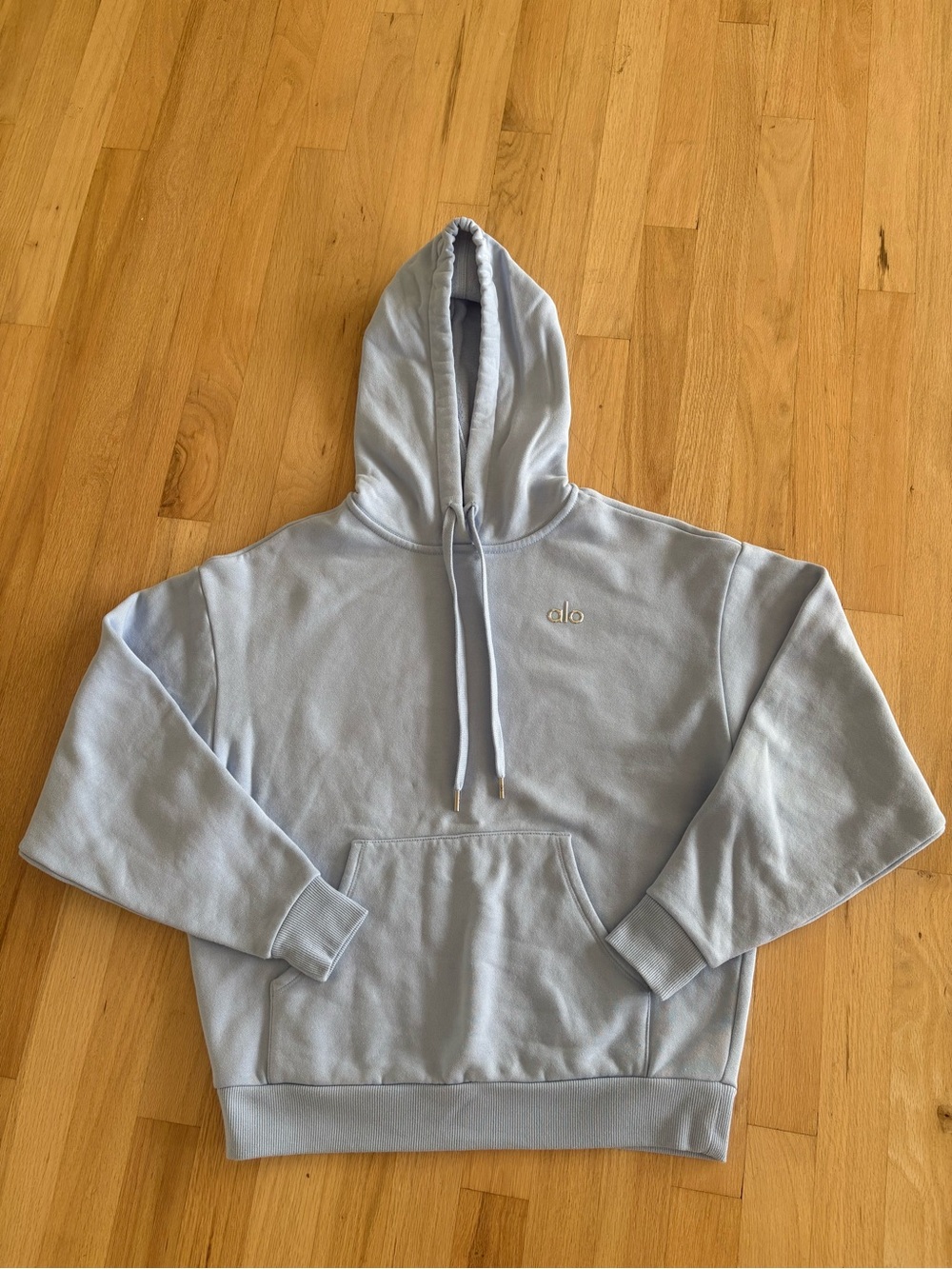 Alo Yoga Seashell Blue Accolade Hoodie